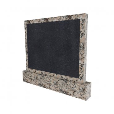 Памятник двойной из гранита Ю.Султаевский/Габбро С57В